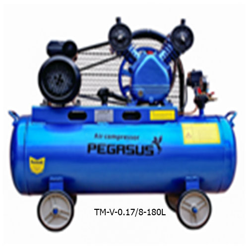 MÁY  NÉN KHÍ DÂY ĐAI  PEGASUS TM-V-0.17/8-180L