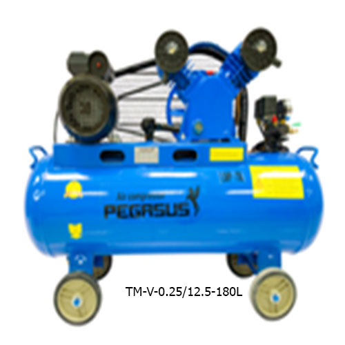 MÁY  NÉN KHÍ DÂY ĐAI  PEGASUS TM-V-0.25/12.5-180L