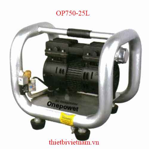 Máy nén khí giảm âm Onepower OP750-25L