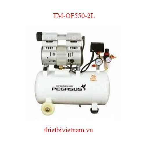 Máy nén khí giảm âm PEGASUS TM-OF550-2L
