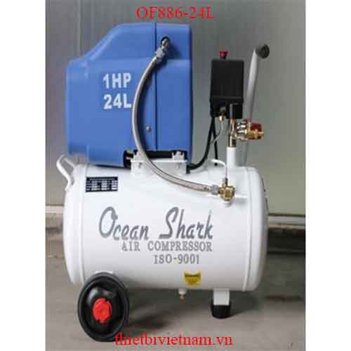 Máy nén khí không dầu 1 HP Ocean Shark OF886-24L