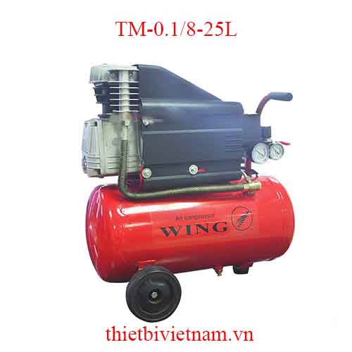 Máy nén khí mini 1.5HP hãng Wing TM-0.1/8 - 25L