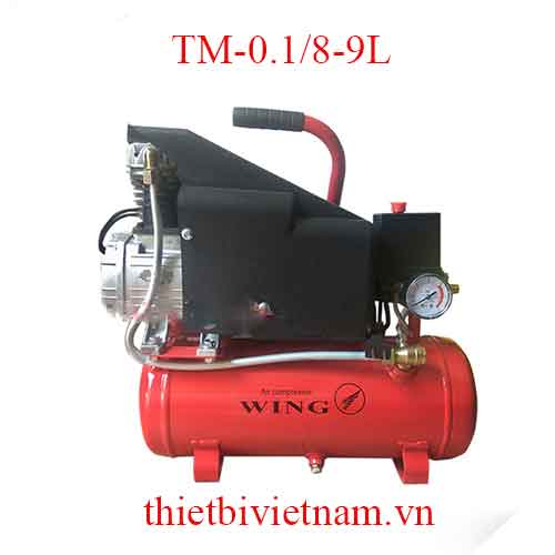 Máy nén khí mini 1.5HP hãng Wing TM-0.1/8 - 9L