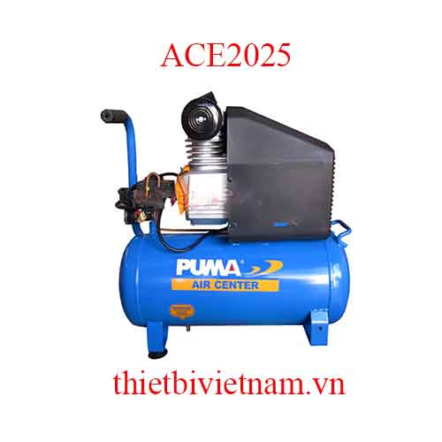 Máy nén khí mini có dầu Puma ACE2025 - 2HP, 8 bar, 25L
