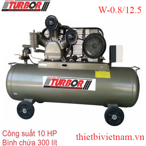 Máy nén khí piston 10 HP TURBOR W-0.8/12.5