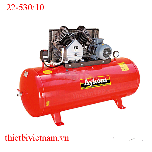 Máy Nén Khí Piston 10HP Aykom 22-530/10