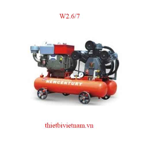 Máy nén khí piston 2 TANKS Newcentury W2.6/7