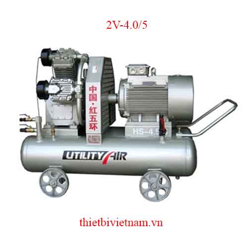 Máy nén khí Piston 2 Tanks Utility 2V-4.0/5