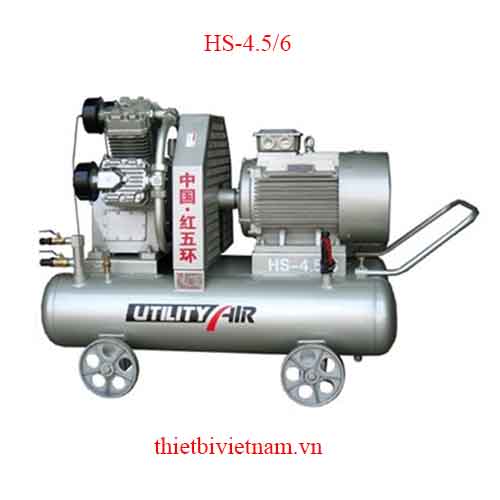 Máy nén khí Piston 2 Tanks Utility HS-4.5/6