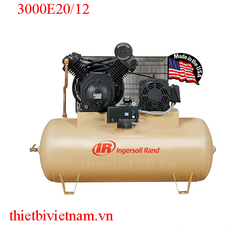 Máy Nén Khí Piston 20 HP Ingersoll Rand 3000E20/12