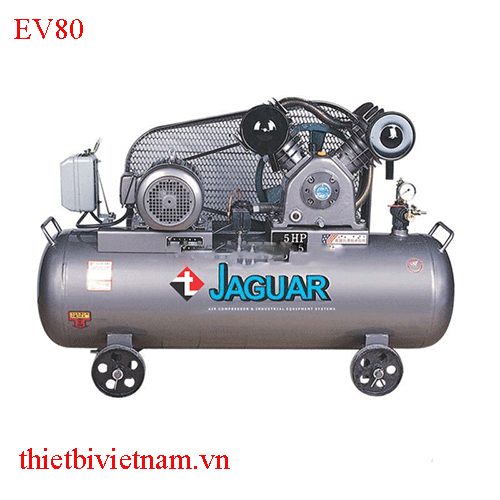 Máy Nén Khí Piston 5HP 200 Lít Jaguar EV80 380v