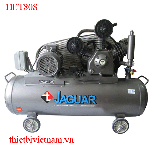 Máy Nén Khí Piston 5HP Bình 260 Lít Jaguar HET80S 380v