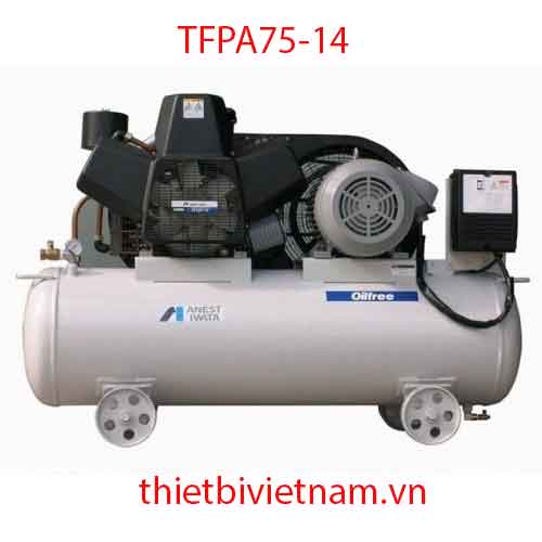 MÁY NÉN KHÍ PISTON HÃNG ANEST IWATA TFPA75-14