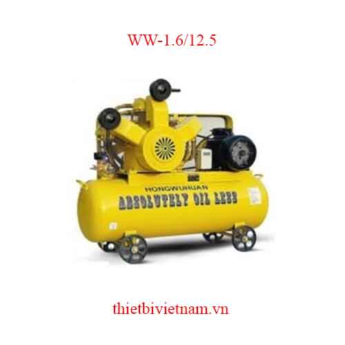 Máy nén khí piston không dầu Hongwuhuan WW-1.6/12.5