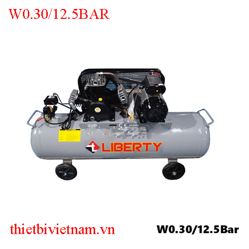 Máy Nén Khí Piston Liberty 2 Cấp 4HP Bình Chứa 200 Lít W0.30/12.5BAR