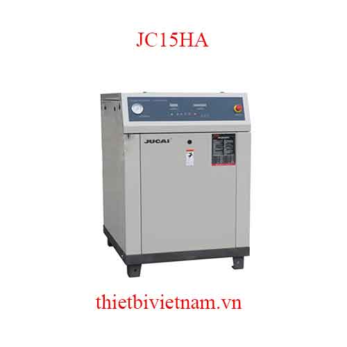 Máy nén khí trục vít có dầu hãng Jucai JC15HA - 11Kw, 8 bar, 1.75 m3/phút