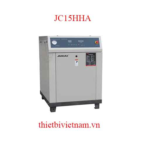 Máy nén khí trục vít có dầu hãng Jucai JC15HHA - 11Kw, 10 bar, 1.55 m3/phút