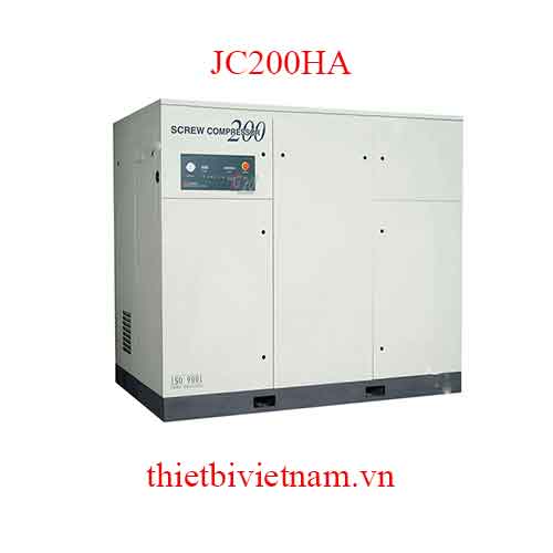 Máy nén khí trục vít có dầu hãng Jucai JC200HA - 160Kw, 8 bar, 26.00 m3/phút