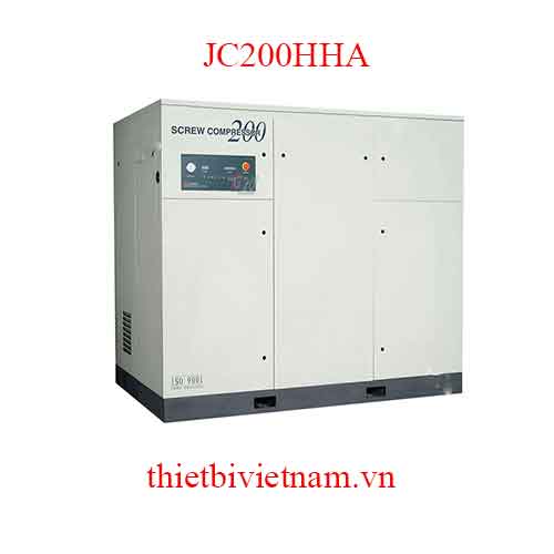 Máy nén khí trục vít có dầu hãng Jucai JC200HHA - 160Kw, 10 bar, 23.60 m3/phút