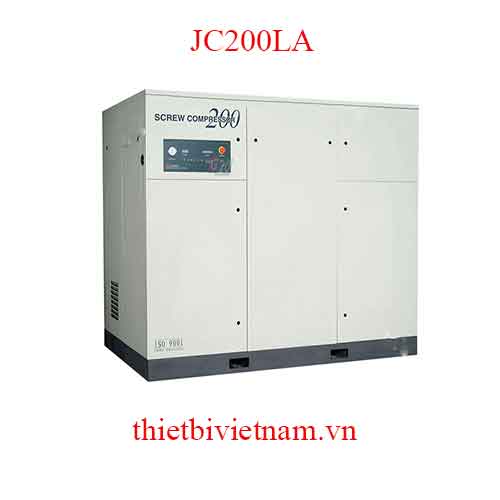 Máy nén khí trục vít có dầu hãng Jucai JC200LA - 160Kw, 7 bar, 26.50 m3/phút