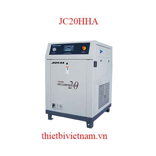 Máy nén khí trục vít có dầu hãng Jucai JC20HHA - 15Kw, 10 bar, 2.05 m3/phút