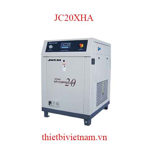 Máy nén khí trục vít có dầu hãng Jucai JC20XHA - 15Kw, 12 bar, 1.85 m3/phút