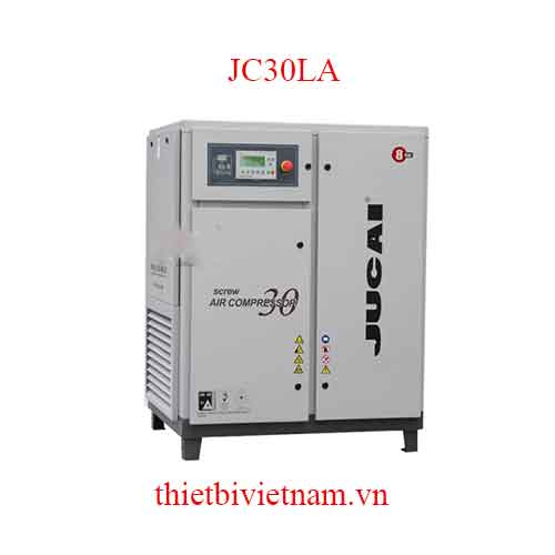 Máy nén khí trục vít có dầu hãng Jucai JC30LA - 22Kw, 7 bar, 3.80 m3/phút