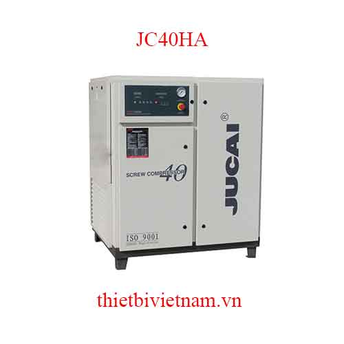 Máy nén khí trục vít có dầu hãng Jucai JC40HA - 30Kw, 8 bar, 4.80 m3/phút