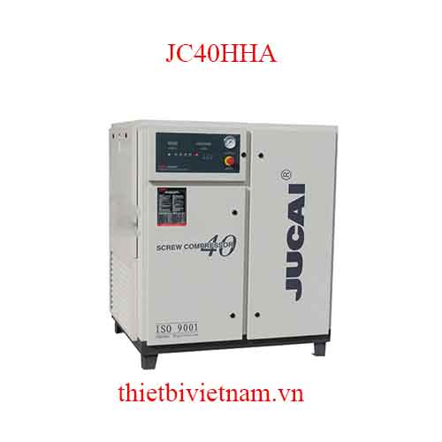 Máy nén khí trục vít có dầu hãng Jucai JC40HHA - 30Kw, 10 bar, 4.40 m3/phút