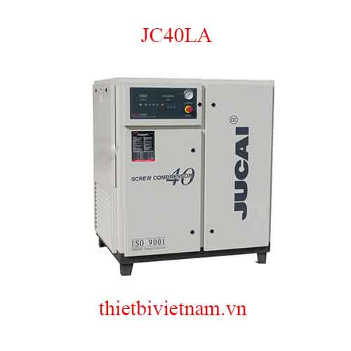 Máy nén khí trục vít có dầu hãng Jucai JC40LA - 30Kw, 7 bar, 5.00 m3/phút