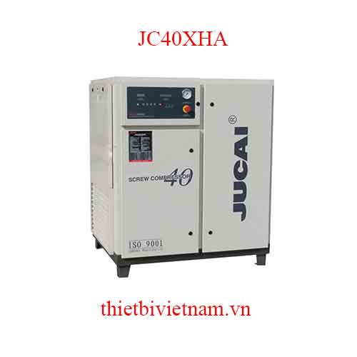 Máy nén khí trục vít có dầu hãng Jucai JC40XHA - 30Kw, 12 bar, 4.00 m3/phút