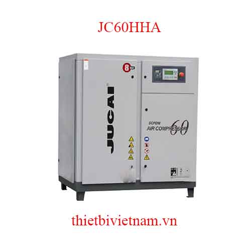 Máy nén khí trục vít có dầu hãng Jucai JC60HHA - 45Kw, 10 bar, 6.70 m3/phút