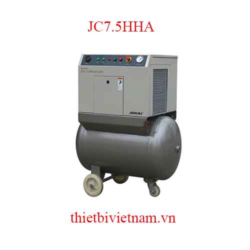 Máy nén khí trục vít có dầu hãng Jucai JC7.5HHA - 5.5Kw, 10 bar, 0.69 m3/phút