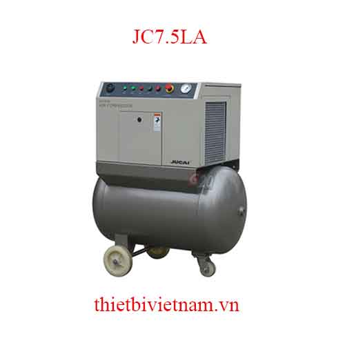 Máy nén khí trục vít có dầu hãng Jucai JC7.5LA - 5.5Kw, 7 bar, 0.82 m3/phút