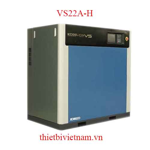 Máy nén khí trục vít Inverter, ngâm dầu hãng Kobelco VS22A-H - 30HP, 4.2 m3/phút, 8.5 bar