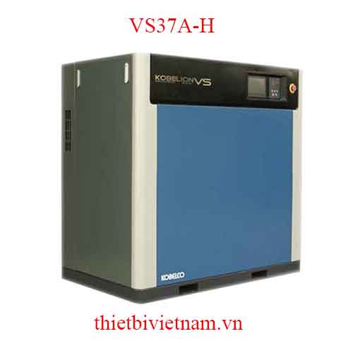 Máy nén khí trục vít Inverter, ngâm dầu hãng Kobelco VS37A-H - 30HP, 7.6 m3/phút, 8.5 bar