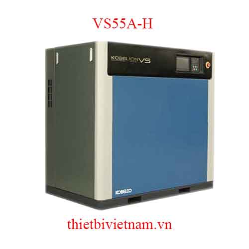 Máy nén khí trục vít Inverter, ngâm dầu hãng Kobelco VS55A-H - 30HP, 11.2 m3/phút, 8.5 bar