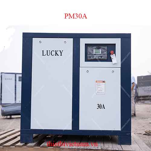 Máy nén khí trục vít Lucky 30hp PM30A