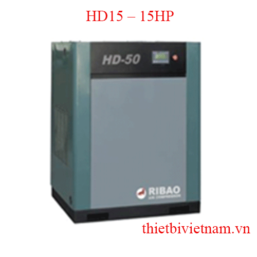 Máy nén khí trục vít Ribao HD15 – 15HP 