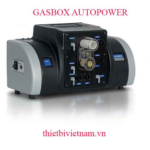 Máy phân tích khí xả động cơ xăng, đo 4 khí (bao gồm màn hình LCD, bộ đo tốc độ vòng tua RC2, và dây cảm biến nhiệt độ dầu) TEXA GASBOX AUTOPOWER