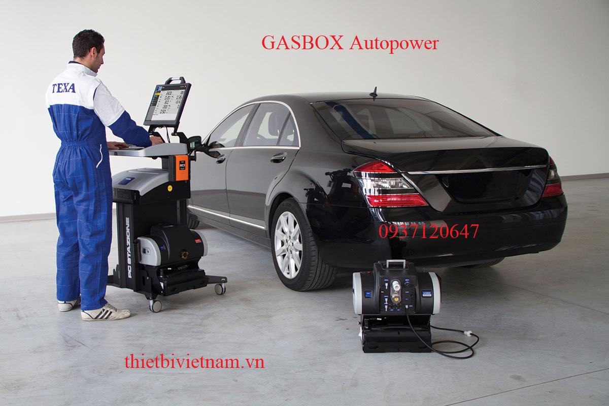 Máy phân tích khí xả động cơ xăng Texa GASBOX Autopower