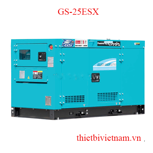 Máy Phát Điện Dầu Giảm Âm Kubota GS-25ESX 1 Pha 20kVA