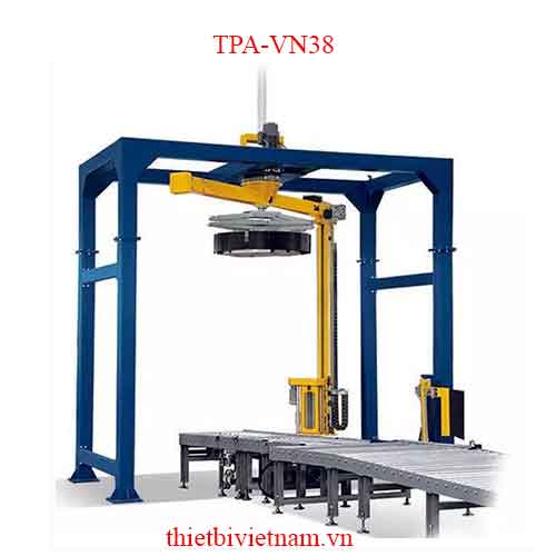 Máy quấn màng dạng khung tay quay có tấm đỉnh Model TPA-VN38