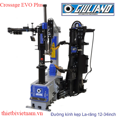 Máy ra vào lốp kiểu rô bốt hiệu GIULIANO ITALY Crossage EVO Plus