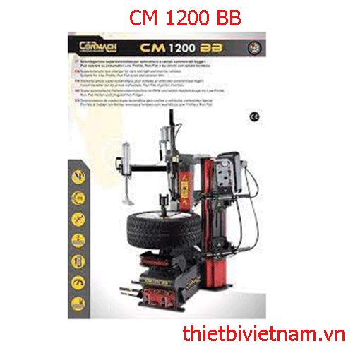 MÁY RA VÀO LỐP TRỤ ĐỊNH TÂM CORMACH CM 1200 BB