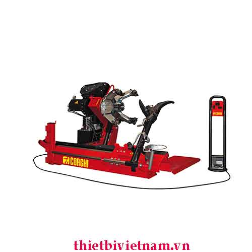 Máy ra vào lốp xe tải bán tự động HD700