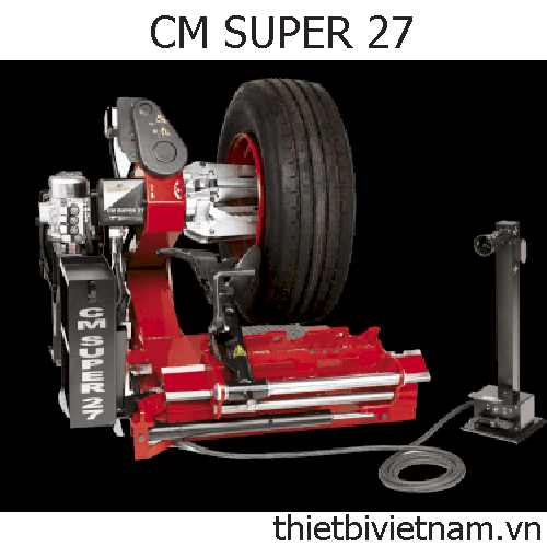 MÁY RA VÀO LỐP XE TẢI THÂN NẰM CORMACH CM SUPER 27