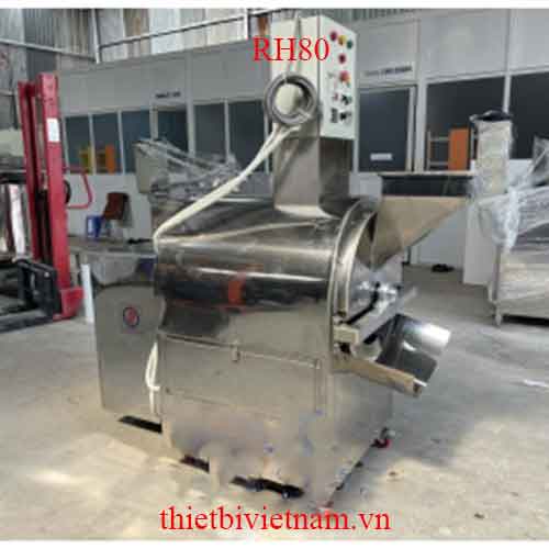 Máy rang hạt công nghiệp 30-50 kg/mẻ bằng điện RH80