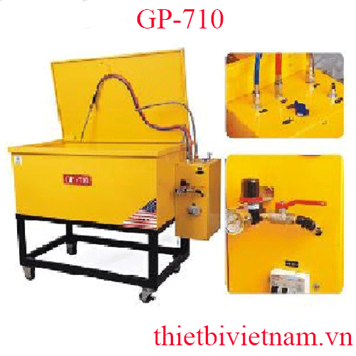 Máy rửa chi tiết và xì khô khí nén GREENS GP-710