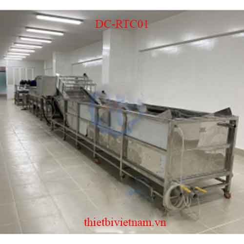 Máy rửa nho, nhãn, vải, chôm chôm, trái cây giữ nguyên chùm DC-RTC01